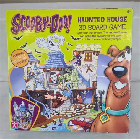 Rare Retro Scooby Doo Haunted House 3d Board Game New Opened Box £7000