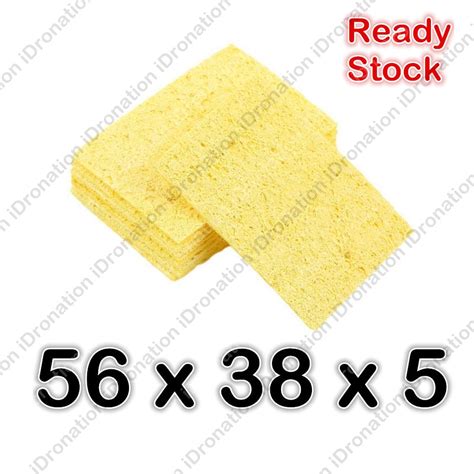 1pc Electric Welding Soldering Solder Iron Tips Tip Thick Cleaning Sponges Sponge Welding Pads