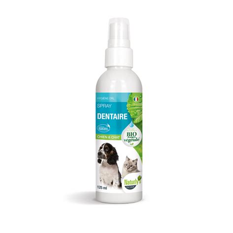 Spray Dentaire Pour Chien Et Chat BIO Naturly S 125ml