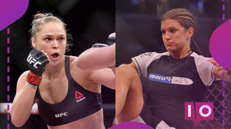 “Maybe,” Gina Carano said of an MMA fight against Ronda Rousey in ...