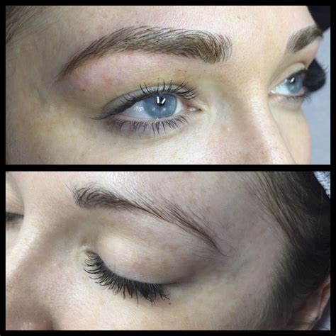 Phi Brows Semi Permanent Eye Brows This Is A Micro Blading Technique