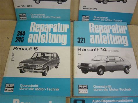 Rep Anleitungen Zu Renault Simca Kaufen Auf Ricardo