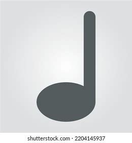 Quarter Note Music Sound Chord Stock Vector (Royalty Free) 2204145937 ...