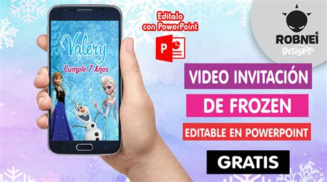 Video Invitacion De Frozen En Powerpoint Robnei Blog