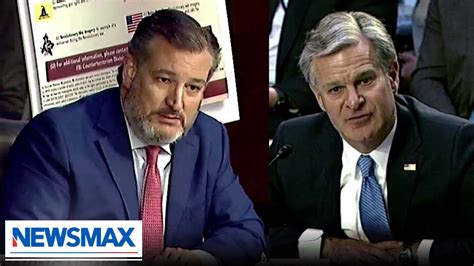 Watch Ted Cruz Grills Fbi Director Christopher Wray About