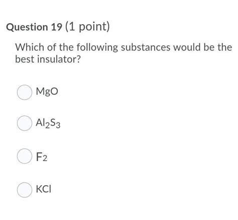 Solved Question Point Which Of The Following Chegg