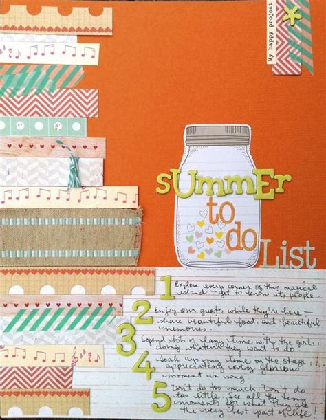 Scrapbook And Cards Today Blog What Are You Doing This Summerand One