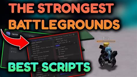 NEW The Strongest Battlegrounds Script GUI Hack AUTO GAMEPASS KILL