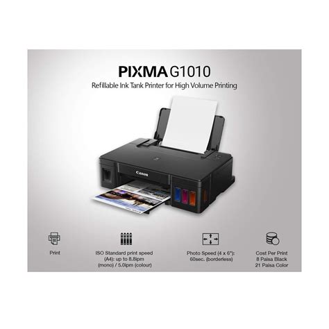 Canon Pixma G1010 Ink Tank Printer - Aristo Computers