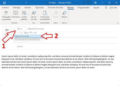 Cambiar El Remitente En Outlook Gu A Paso Por Paso Ionos Espa A