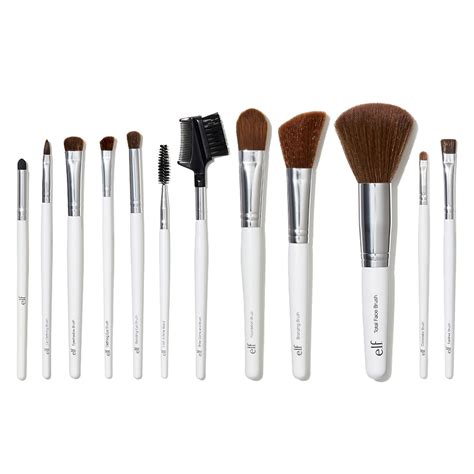 12 Piece Complete Makeup Brush Set Elf Cosmetics