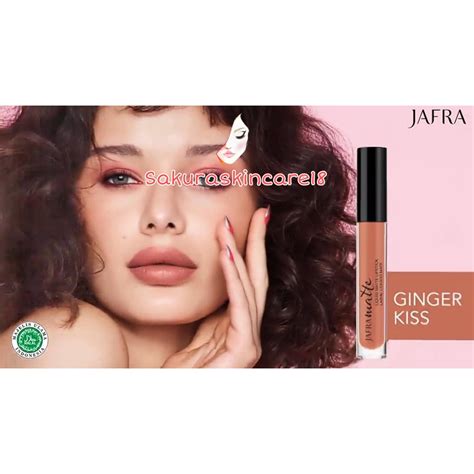 Jual Jafra Lipstick Liquid Matte G Ginger Kiss Exp