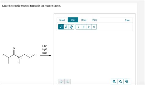 Draw The Organic Products Formed In Each Reaction