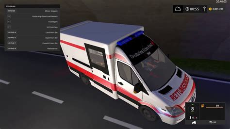 Mercedes Sprinter Was Rtw V Mod F R Landwirtschafts Simulator