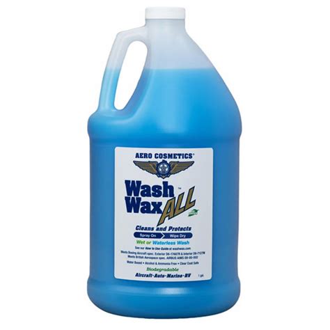 Aero Cosmetics Wash Wax All Regular Gal Aircraft Spruce