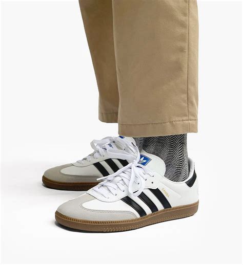 Adidas Samba Vegan White Gum Adidas Samba Indoor Football Shoes Adidas Samba White