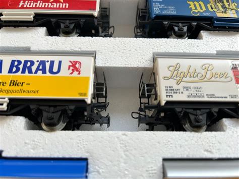 Märklin 4490 Schweizer Brauereien Set mit sechs Bierwagen H0 Acheter