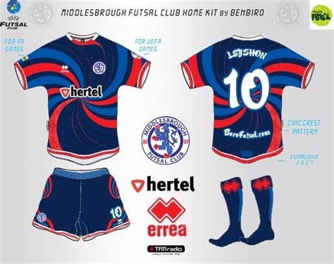 Boro Futsal Home Kit BB | Boro, Contest design, Football kits