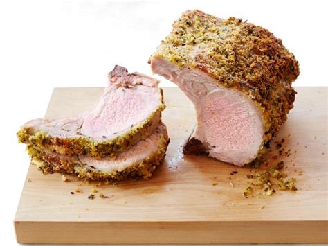 Mustard And Herb Crusted Pork Roast Recipe Food Network Kitchen Food Network