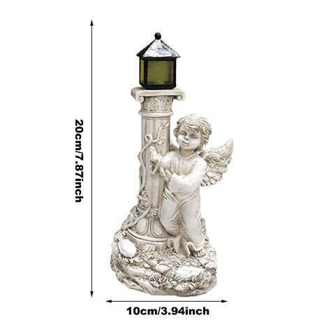 Twctuwen Yard Statues Outdoor And Garden Roman Pillar Angel Statue