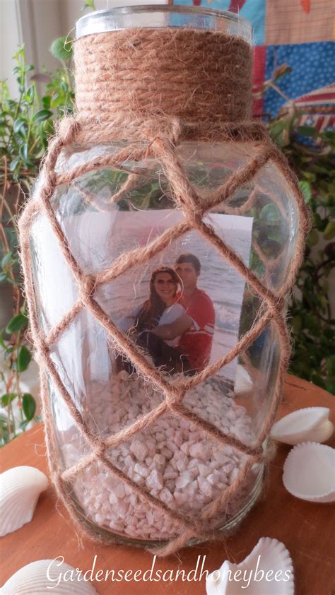 Beach Bridal Shower Decor - Garden Seeds and Honey Bees