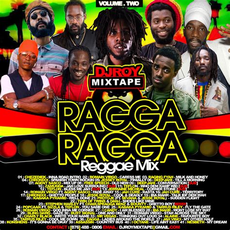 DJ ROY RAGGA RAGGA REGGAE MIX REGGAETAPESHOP