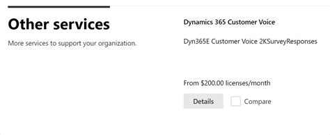 Comprar Dynamics 365 Customer Voice Y Licencia Adicional Microsoft Learn