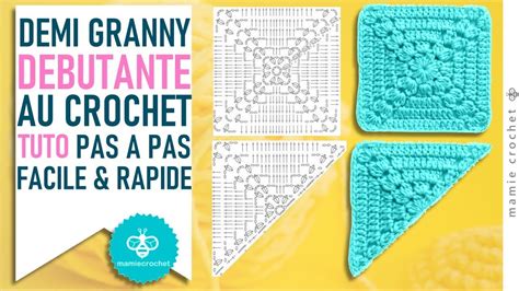 Comment Faire Un Demi Carr De Granny L Gant Au Crochet Diy D Butante