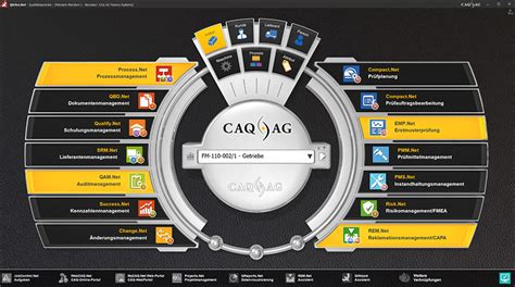 Qualitätsmanagement Software Zentrale CAQ Net