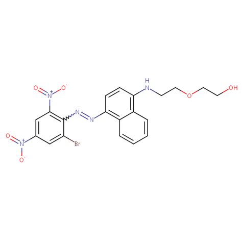 Ethanol 2 2 4 2 Bromo 4 6 Dinitrophenyl Azo 1 Naphthalenyl Amino