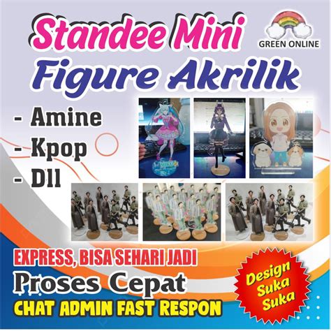 Custom Action Figure Mini Standee Standee C Acrylic Standee