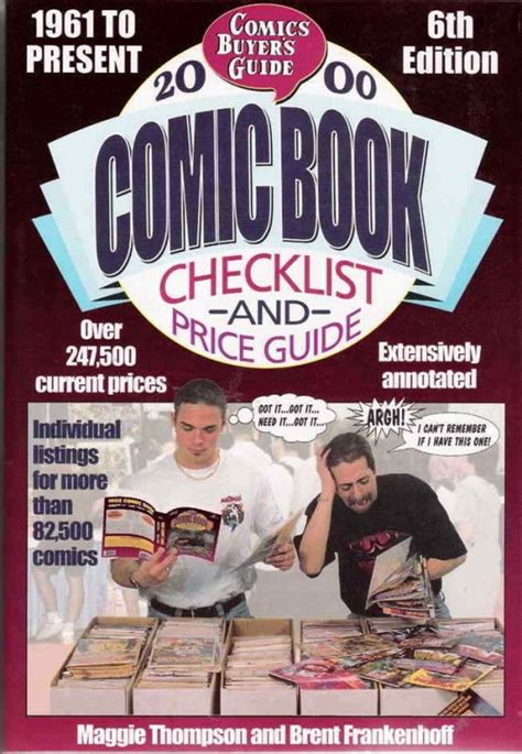 Comics Buyers Guide Comic Book Checklist And Price Guide 2000 Fn