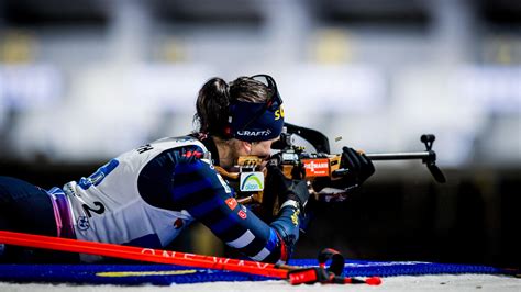 Mondiaux de biathlon les Françaises réalisent un formidable quadruplé