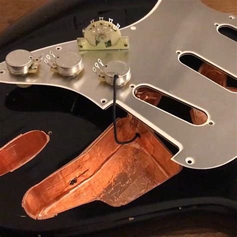 Copper Shielding How To Shield A Guitar Six String Supplies