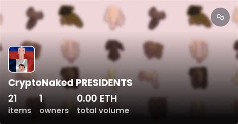 CryptoNaked PRESIDENTS Collection OpenSea