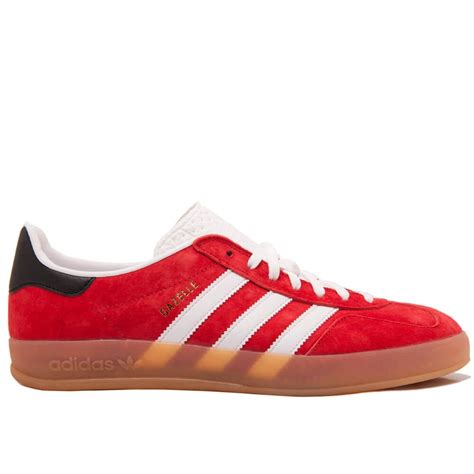 Adidas Originals Gazelle Indoor Red White Black Natterjacks