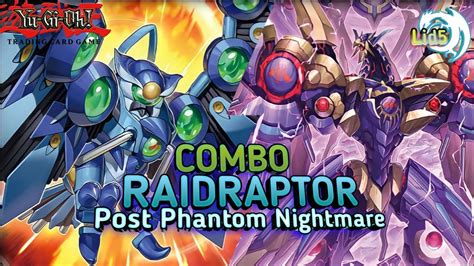 Yu Gi Oh New Combo Raidraptor Post Phantom Nightmare Edopro