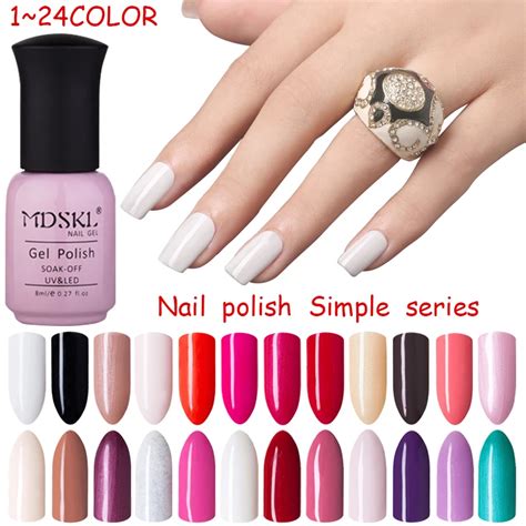 MDSKL Hot Vender 80 Cor Das Unhas de Gel Polonês Vernis Semi Permanente