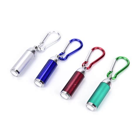 Pcs Mini Led Keychain Flashlight Key Chain Portable Tube Keyring