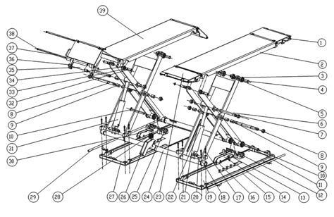 Scissor Lift Parts Name