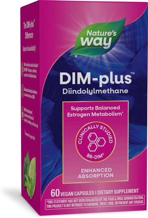 Amazon Nature S Way Dim Plus Suplemento Dim Apoya El Metabolismo