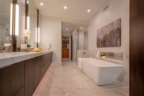 Modern Master Bathroom Tile