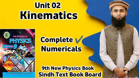 Class 9th Physics Unit 2 Kinematics All Numericals Sindh Board New Physics Book Youtube