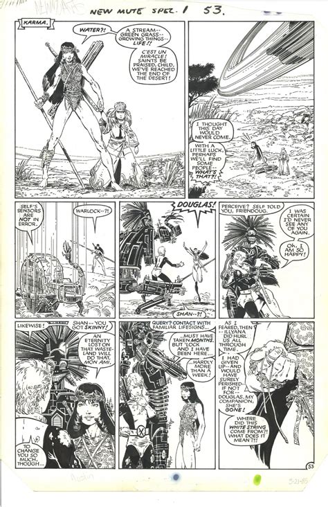 New Mutant Special Edition 1 Page 53 In Mark Warunek S New Mutants