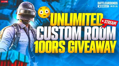 Bgmi Live Custom Rooms Uc Giveaway Bgmi Custom Room Live Bgmicustomroom Bgmicustom