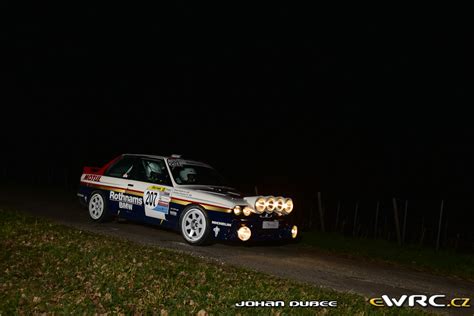 Poumeri Christian Roche Vivien Bmw M E Rallye National