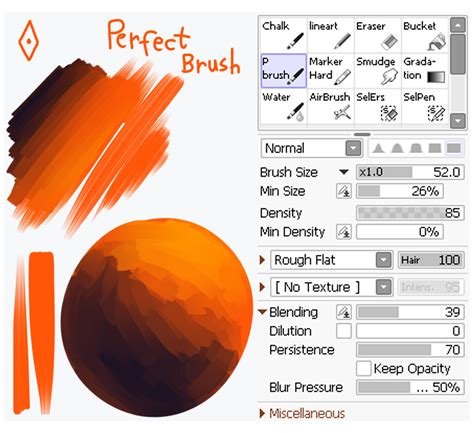 Paint Tool Sai Blur Brush