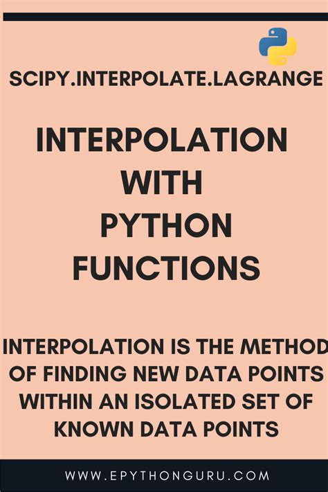 Newton Interpolation Method In Python Artofit