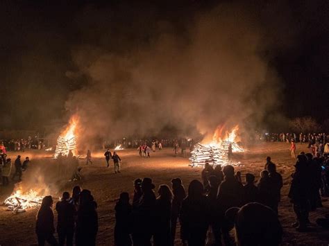 2017 12 Christmas Night In Taos Pueblo After The Procession Of The