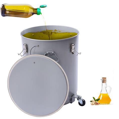 fryer grease bucket  gall kitchen oil container  filter bag
